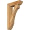 Ekena Millwork Imperial Slat Rough Sawn Bracket w/ Offset Brace, Western Red Cedar, 6"W x 20"D x 32"H BKT0604X20X32IMP06RWR - alternate 1